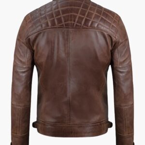 Diamond One Men Leather Jacket In USA