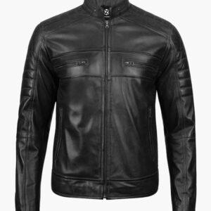 Men Black Leather Jackets In USA
