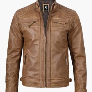 Men Camel Brown Trucker Jackets In Florida