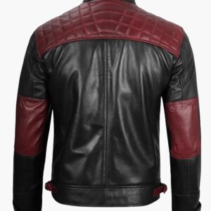 Mens Black Cafe Racer Jacket In Florida