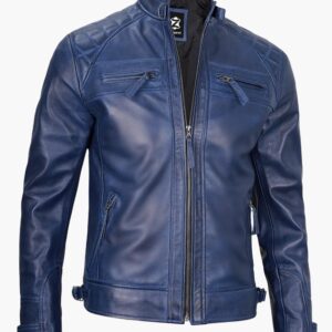 Men Blue Trucker Jackets In Florida