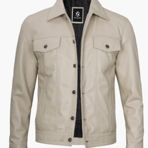 Mens Leather Trucker Jackets In USA