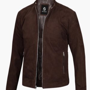 Men's Miguel Trucker Suede Leather Jacket