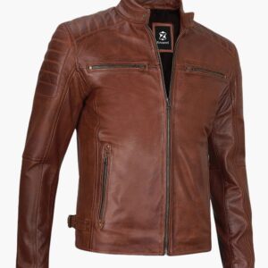 Real Leather Men Jacket In Florida